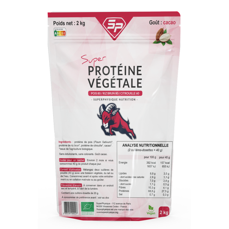 Super Protéine Végétale BIO SuperPhysique Nutrition