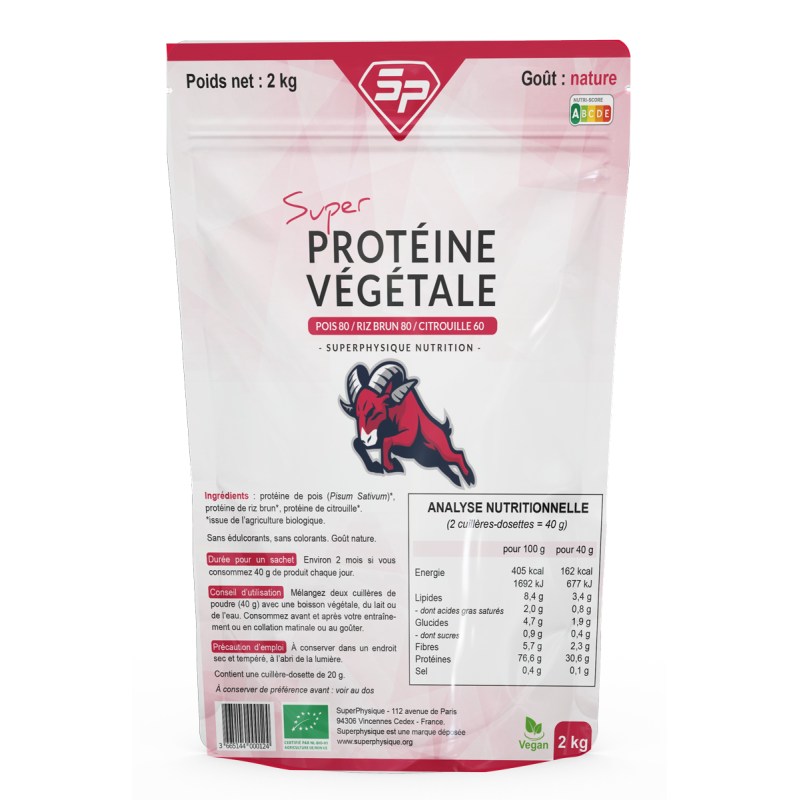 Super Protéine Végétale BIO SuperPhysique Nutrition